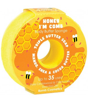 Honey I'm Comb Body Buffer Sponge